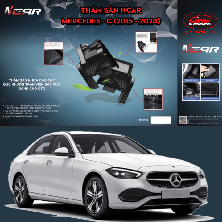 Thảm sàn Ncar cho MERCEDES C
